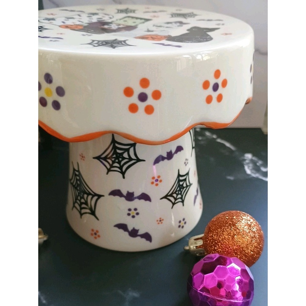 Temp-tations By Tara Halloween Boofetti Cupcake Candle Stands Hand Painted 2 - Picture 6 of 8